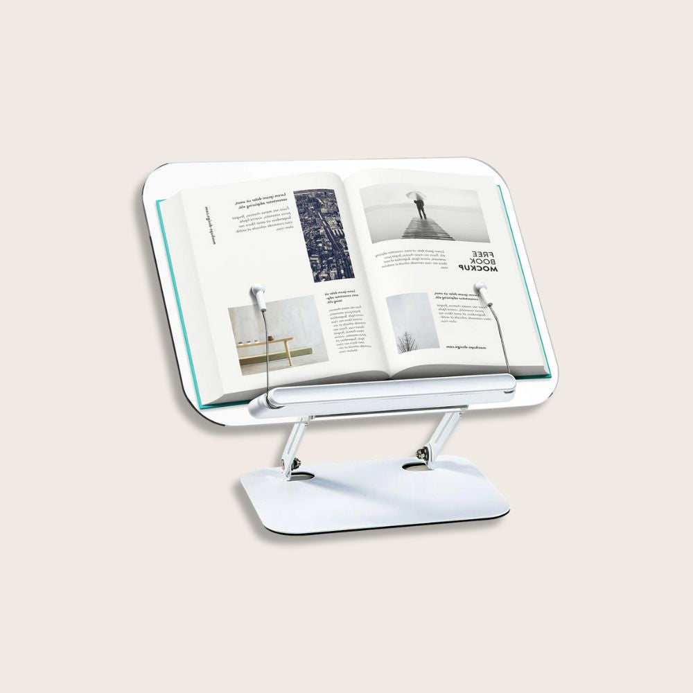 Support de livre | Articulé sur pied