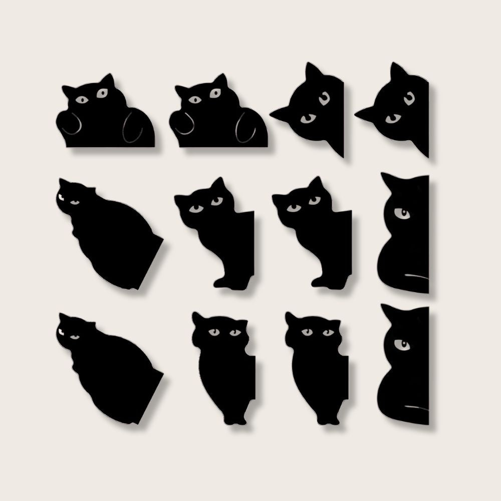 Marque pages | Chat noir