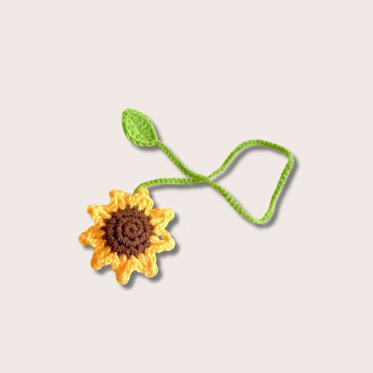 Marque page crochet | Fleur